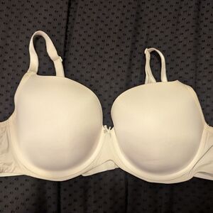 White Full Coverage Bra